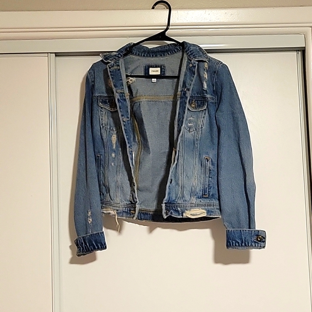 Sneek peek jean jacket